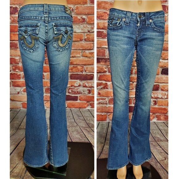 True Religion Denim - True Religion Joey Low Rise Flare Jeans Size 26